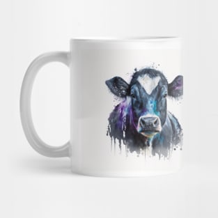 Cow Watercolour Painting Mug